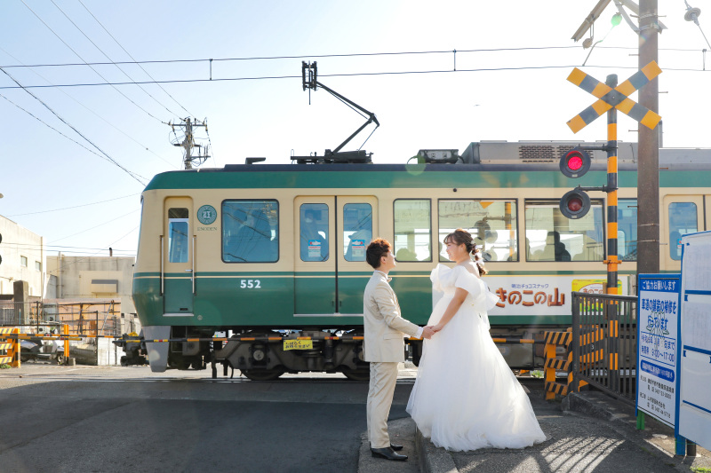 江ノ電バックでノスタルジックに