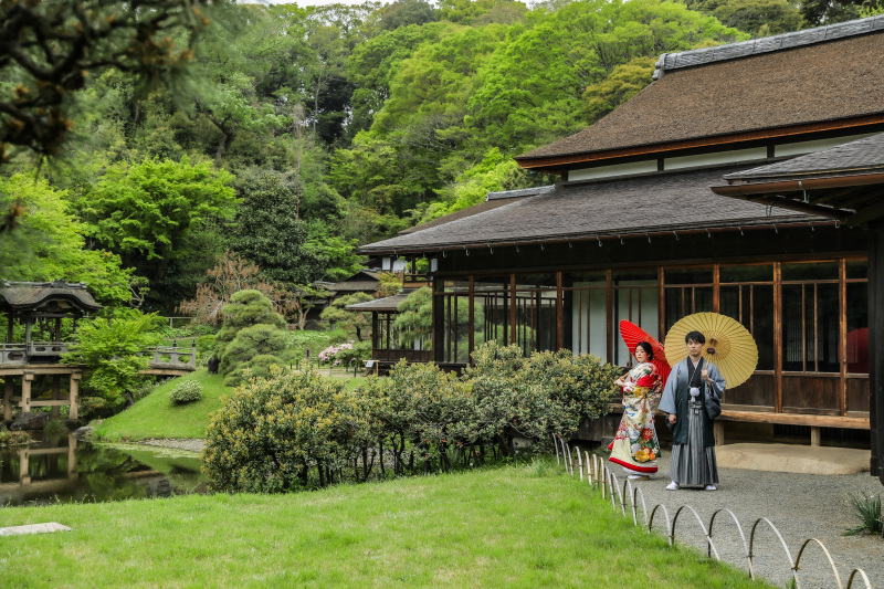 古き佳き和を感じる庭園ロケーション