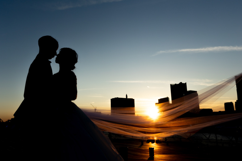 サンセット撮影