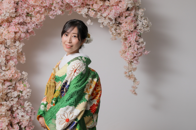 ご新婦様のソロショット