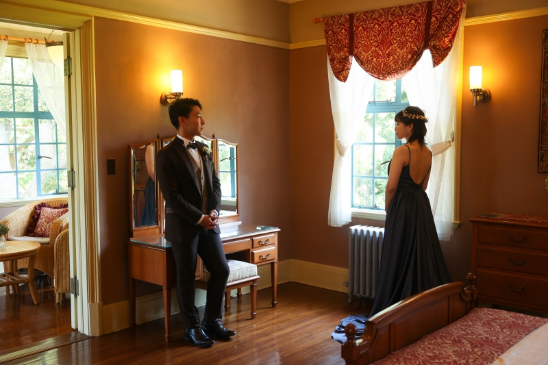 お支度風のお部屋で