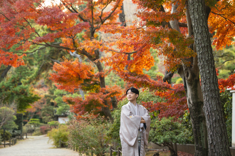 新郎様のソロカット