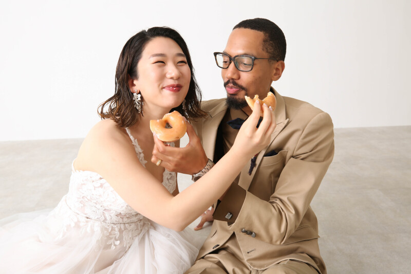 かわいらしいオフショットも♪