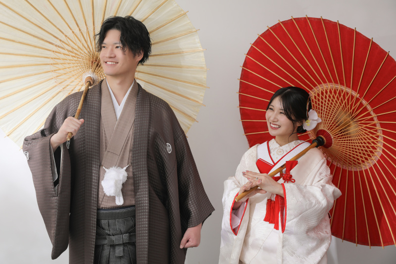 和傘はとてもあいます！