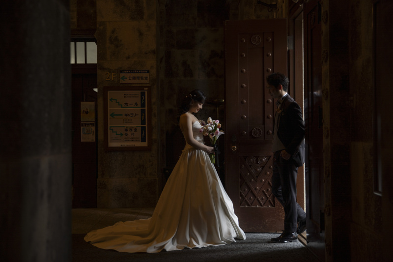 新婦様を迎えに