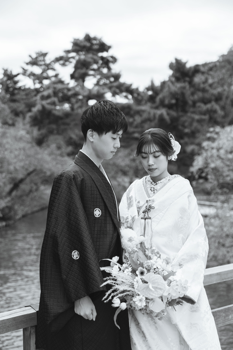 ブーケも一緒に