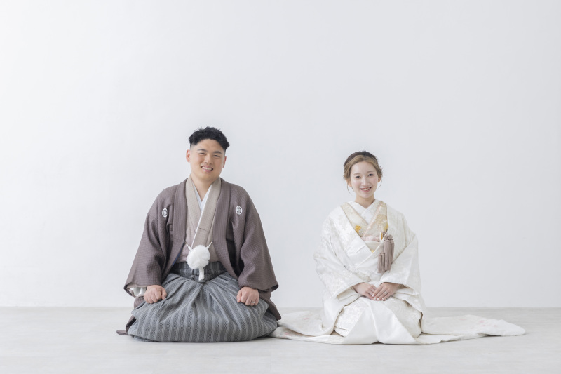 正座のお写真も