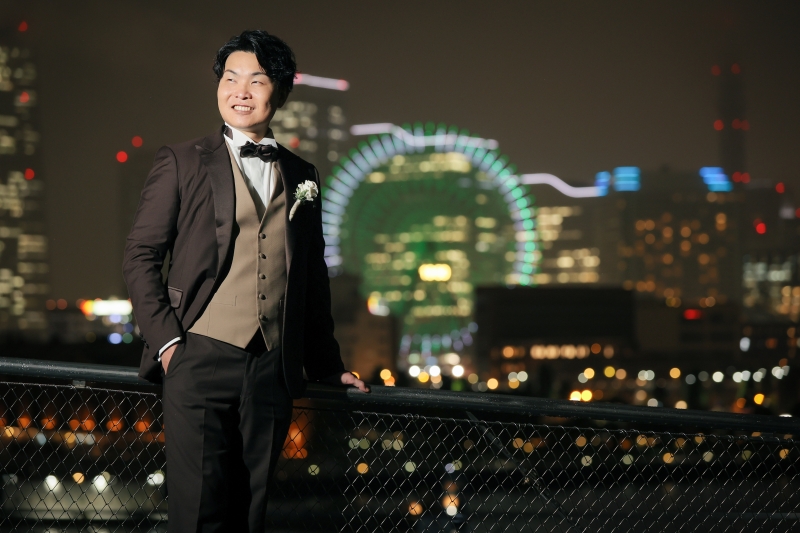 新郎様ソロカット