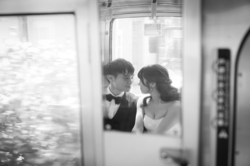 江ノ電に乗って出発