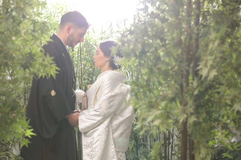 お顔を近づけて