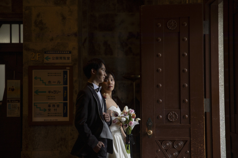 大倉山記念館でカッコよくお写真を残すプラン