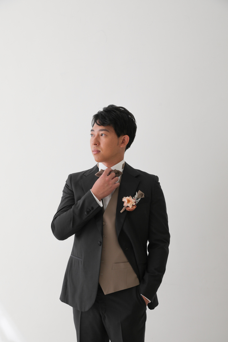 新郎様ソロショット！