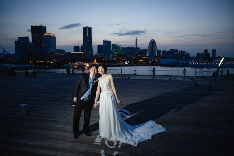 徐々に暗くなり始めて