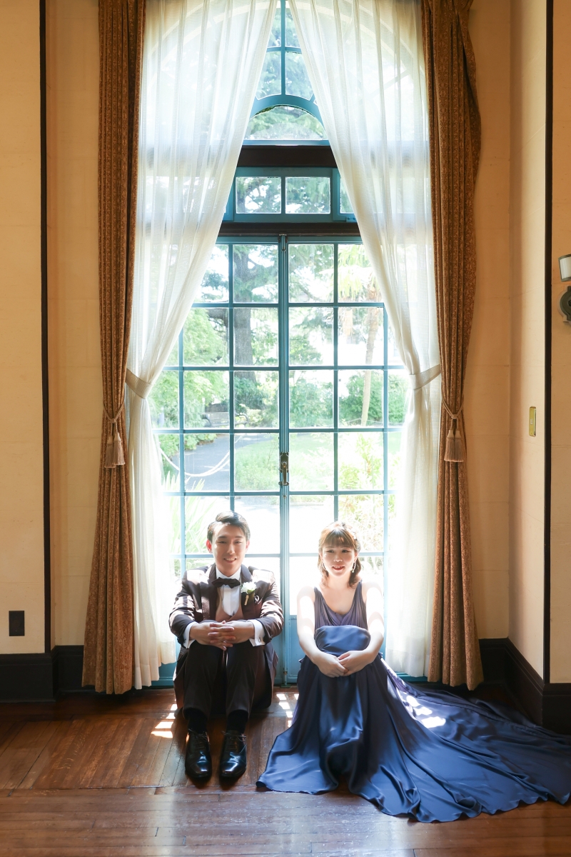 窓辺でちょこん