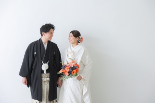 飾らない2人を残す【和装スタジオPLUS＋】