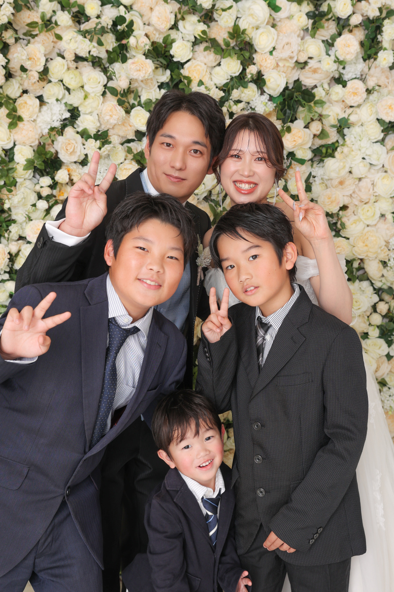 お子様と一緒に