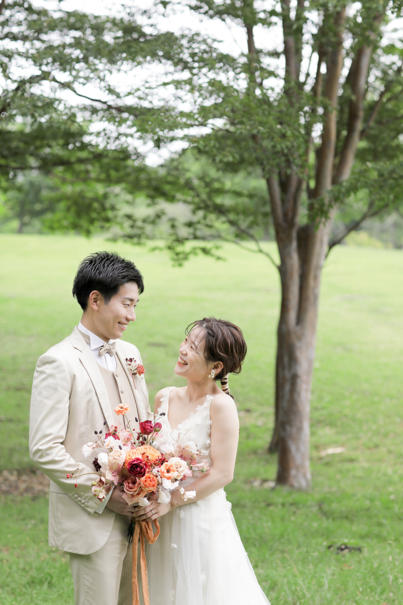 幸せそうなお二人