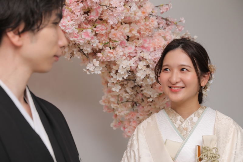 ご新婦様からも見つめて