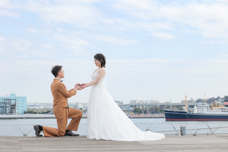 指輪のシーンも