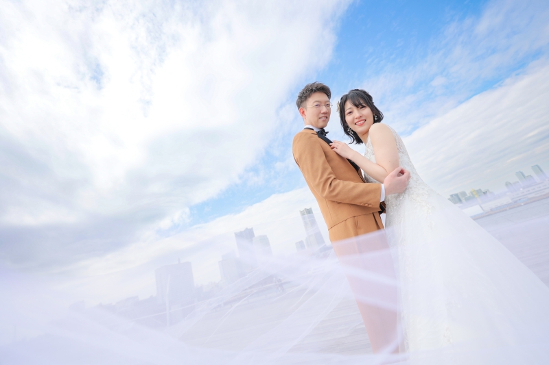 ロングベールを使って