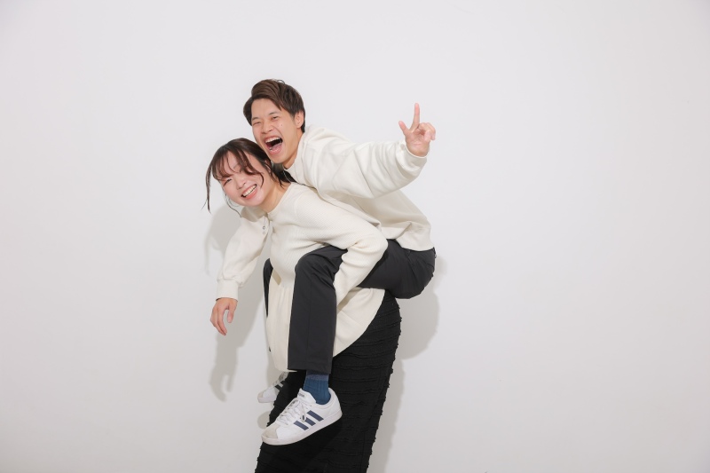 締めはおんぶ！