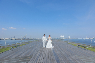 スタジオとロケーションで沢山写真を残せます！