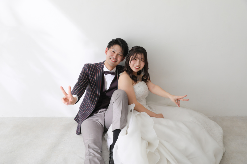 最後はピース！