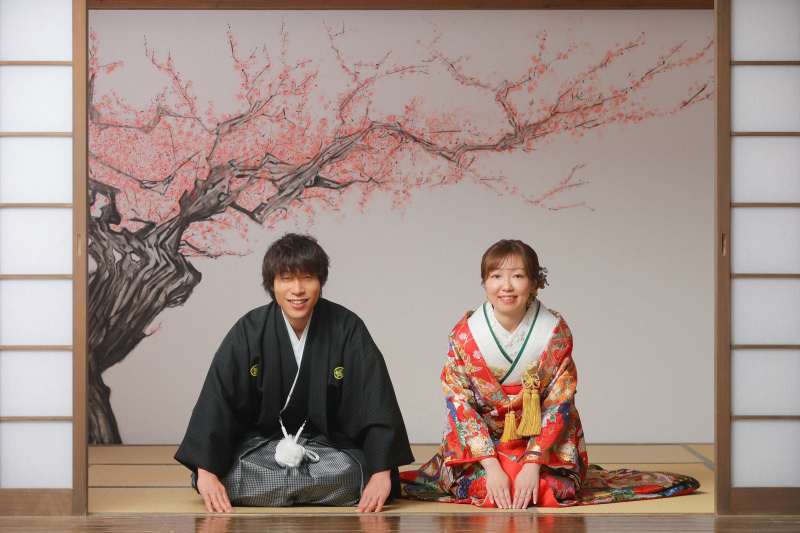 定番正座ショット！