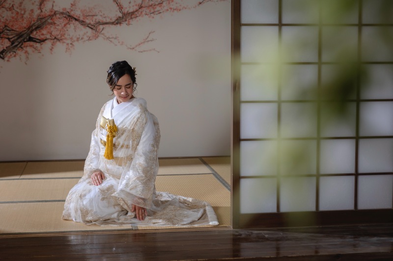 ご新婦様お一人のお写真も