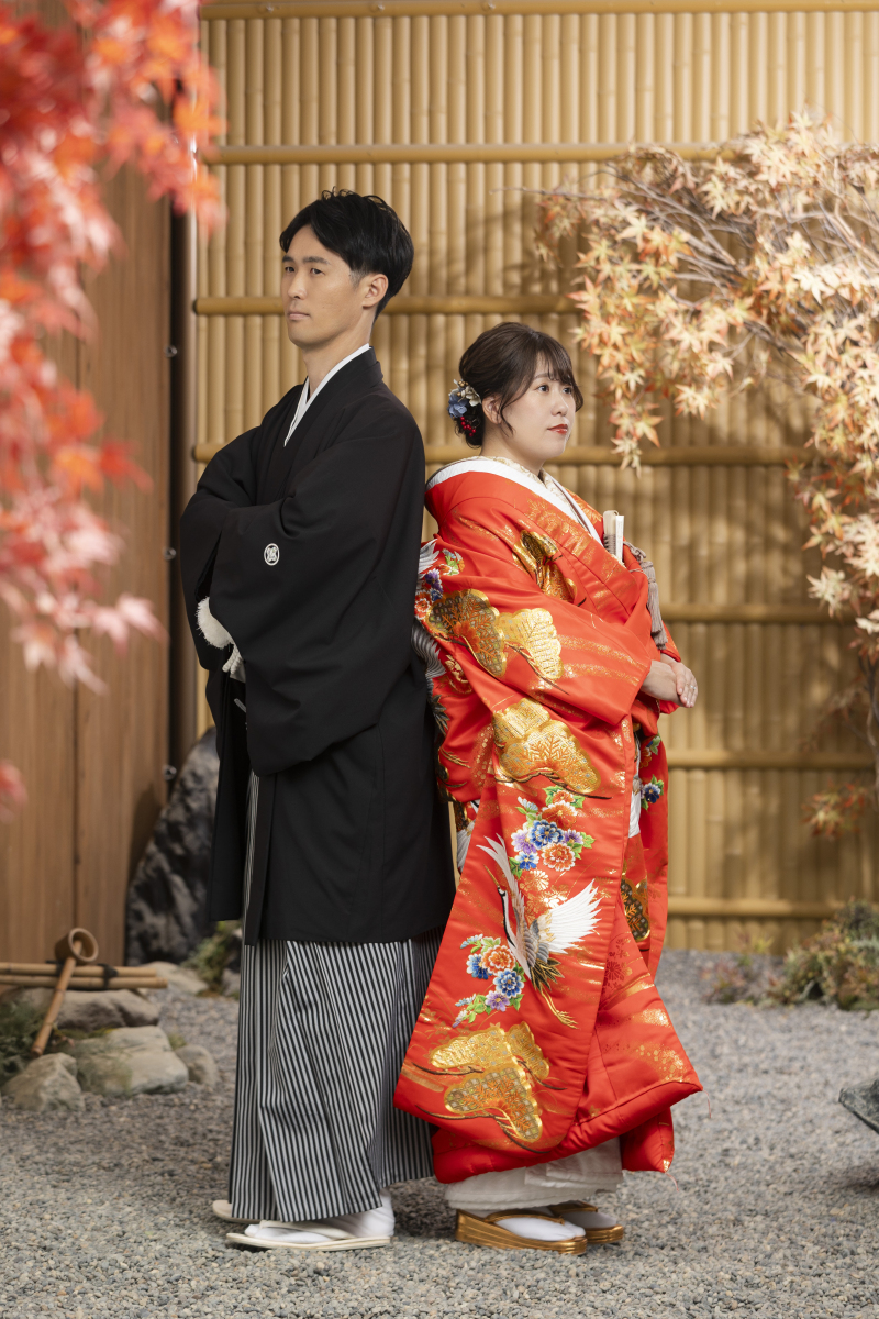 紅葉の背景でも