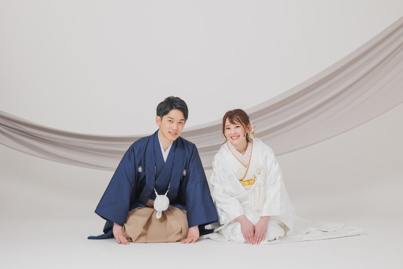 和装から撮影スタート！