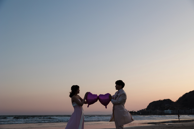 最後はシルエット