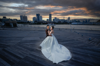 大桟橋夕景夜景撮影♪♪