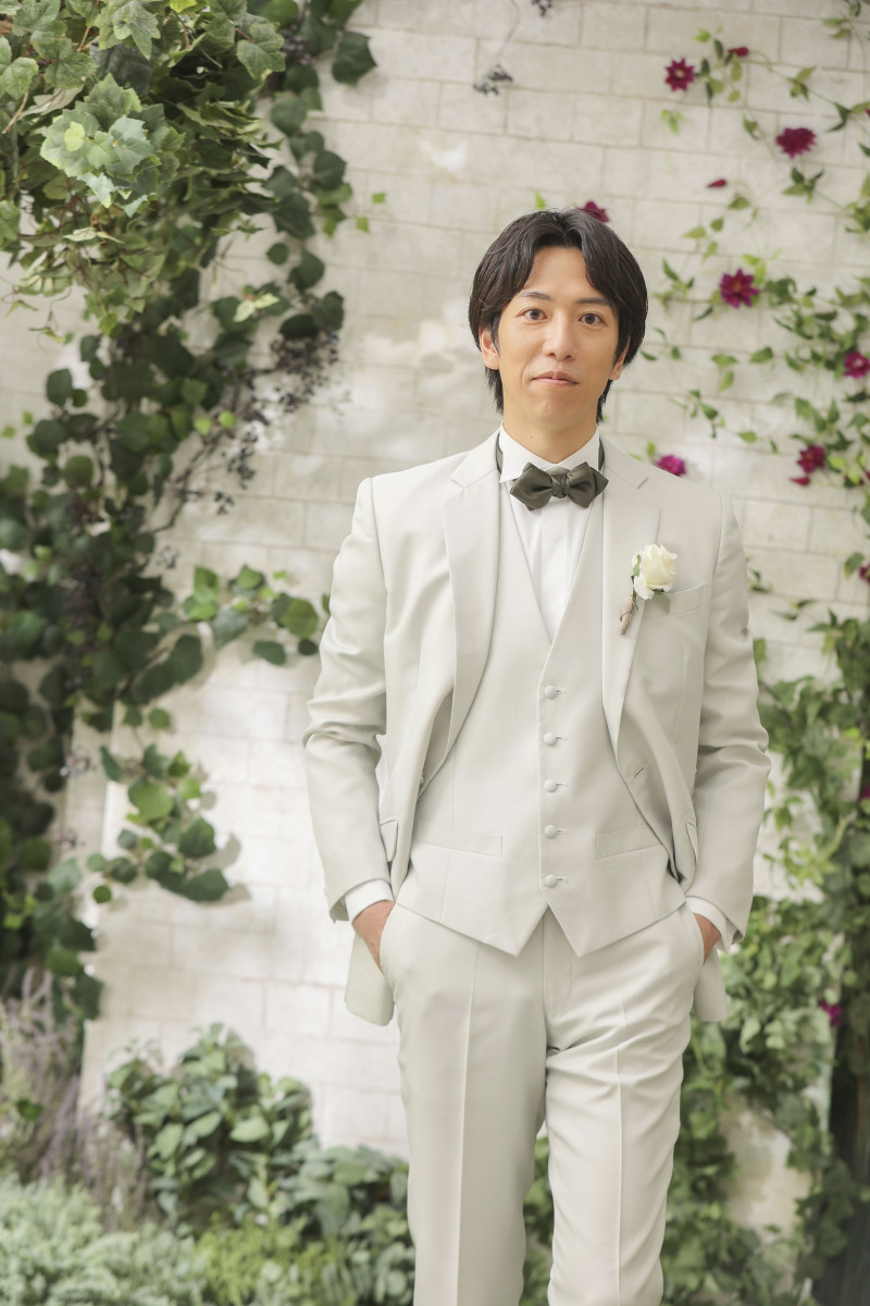 新郎様のソロショット