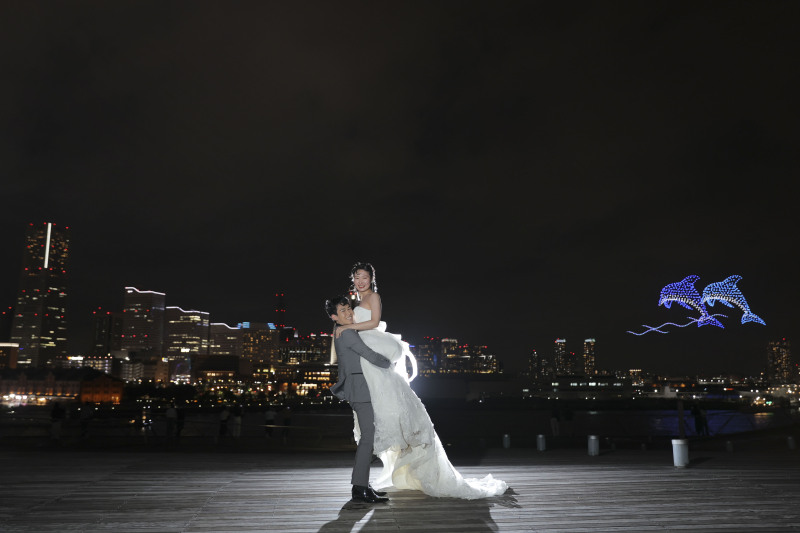 大さん橋でドラマチックに!!!