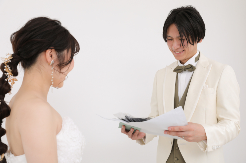 ご新婦様から…!