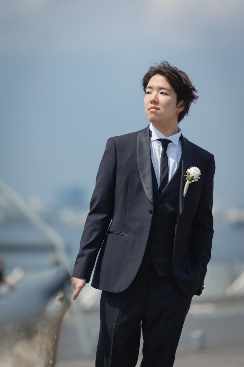 新郎様ソロカット