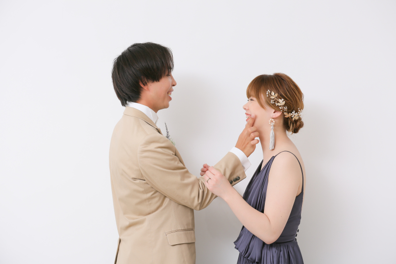 ほっぺをむにっと!