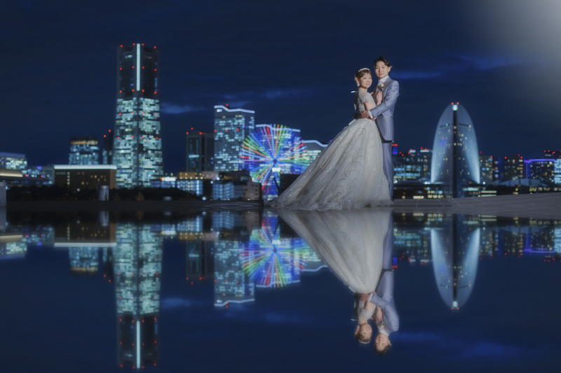 大桟橋夕景〜夜景ロケーション