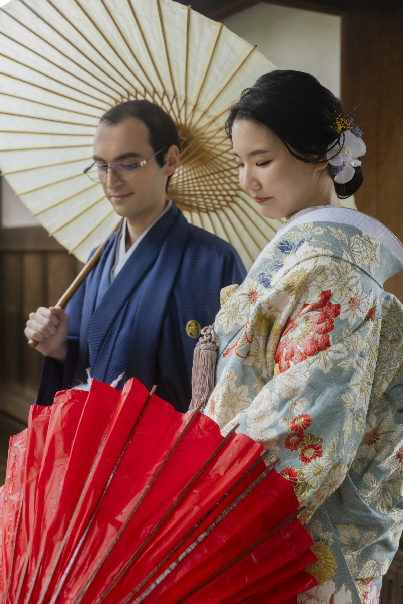 寄り添う横顔に、想いを込めて