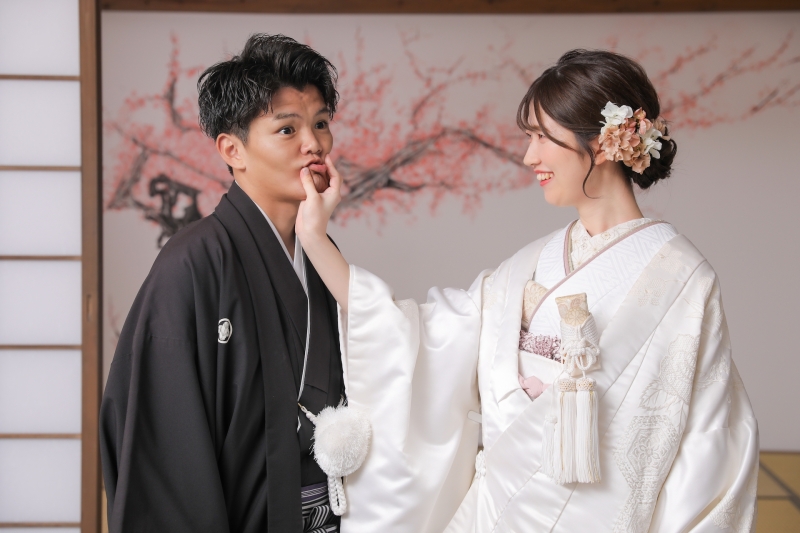 ご新郎様をむにゅ!!