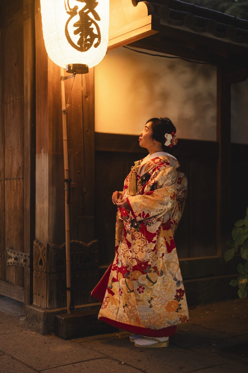 新婦様のソロショット