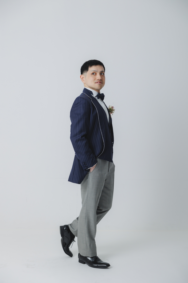 新郎様ソロショット1