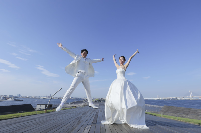 最後はジャンプ!!!