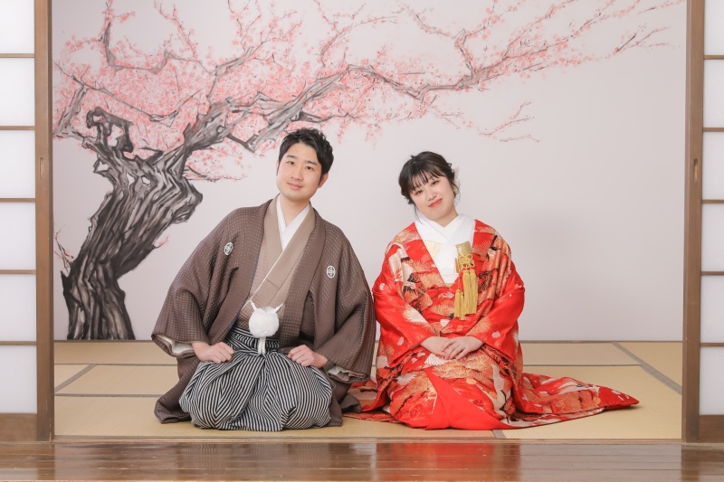 正座のお写真も