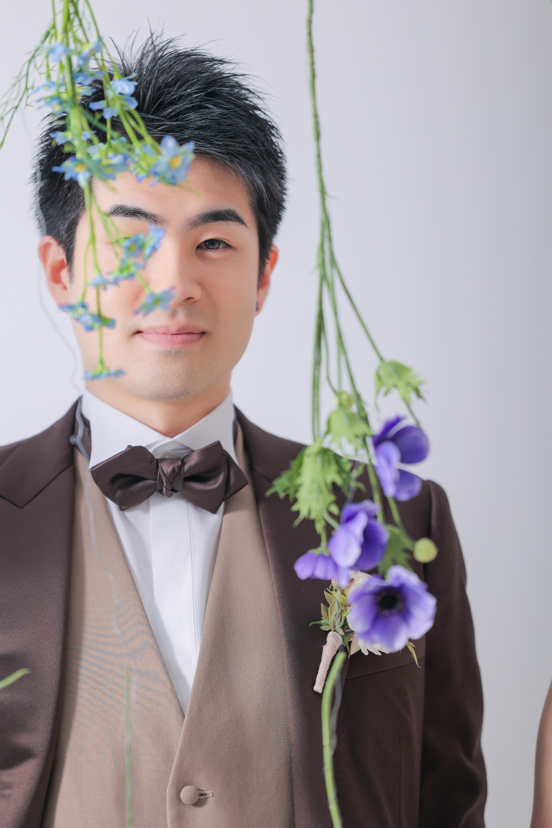 ふたりの写真を並べて