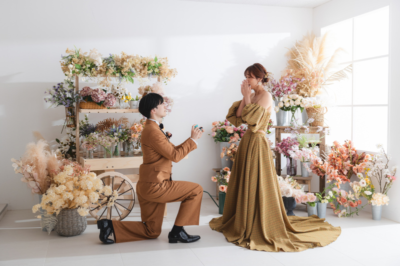 背景を選べるハウススタジオプラン！