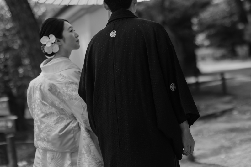 歩きながら雰囲気カットも