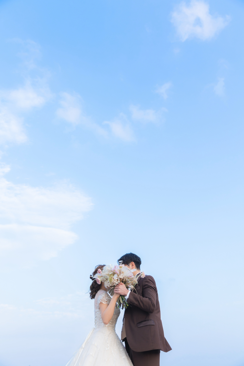 お顔隠しカット