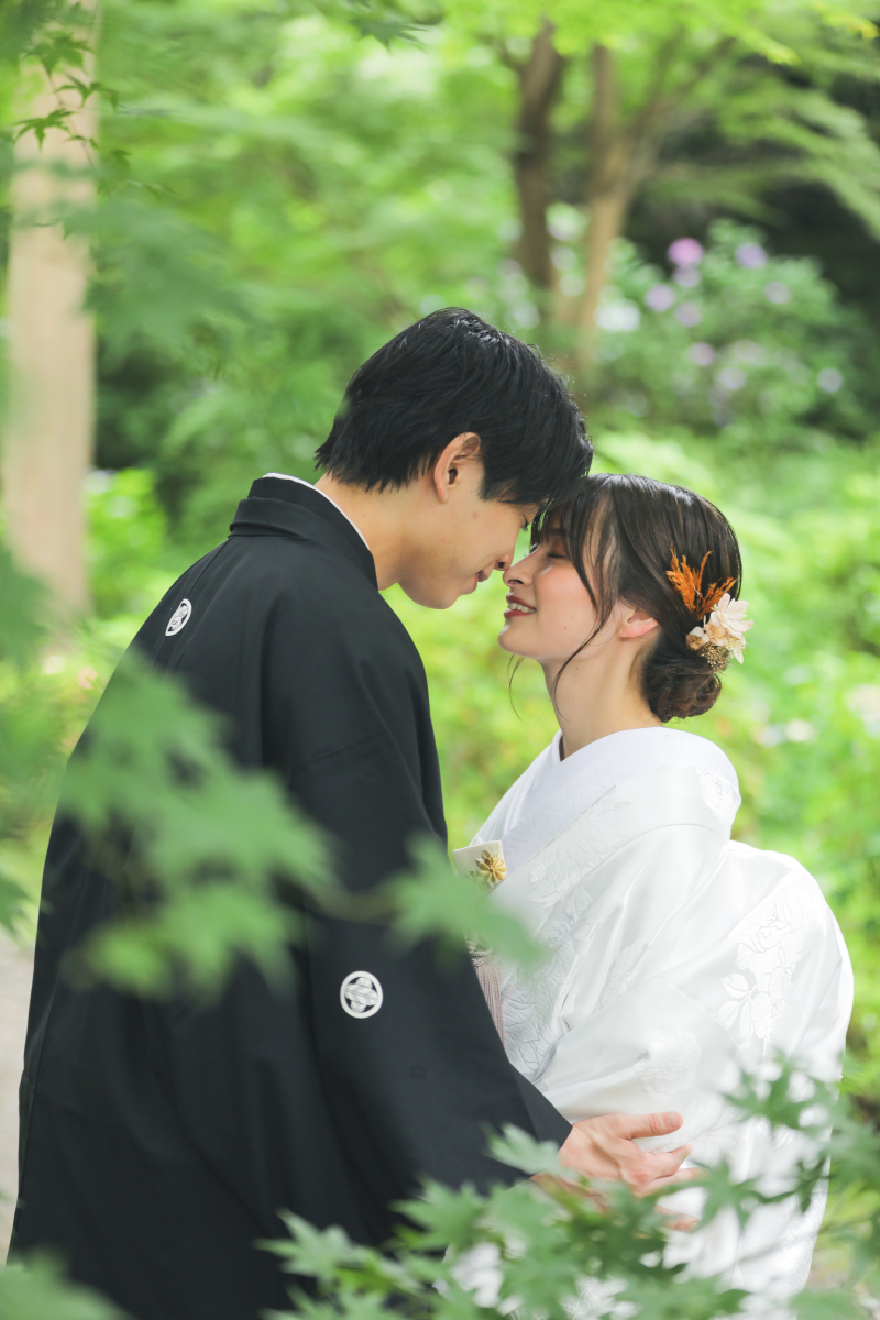 お鼻を合わせて